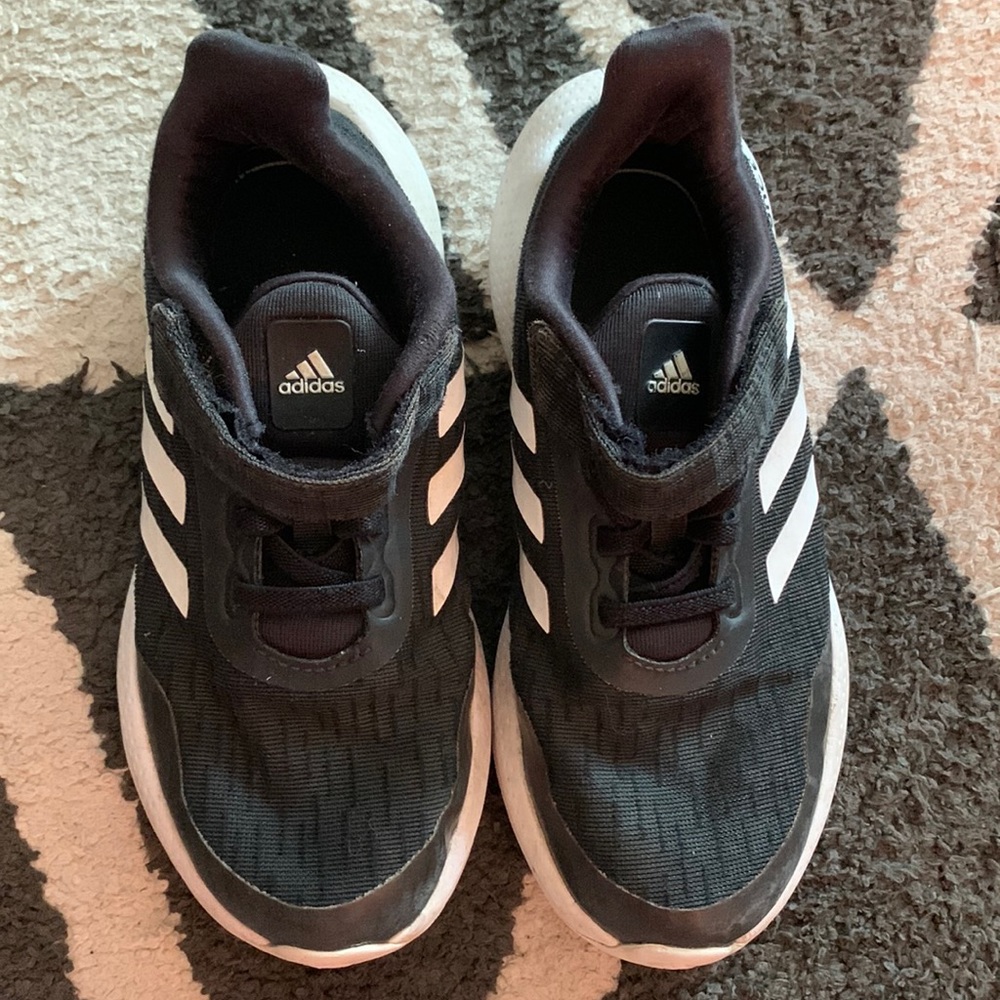 Boys adidas athletic shoes size 1